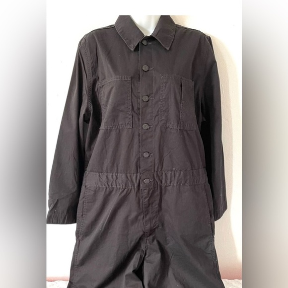 LEVI’S WESTERN JUMPSUIT REVOLVE NWT MED COVERALL ROMPER NWT BLACK FESTIVAL BOHO - Picture 10 of 12